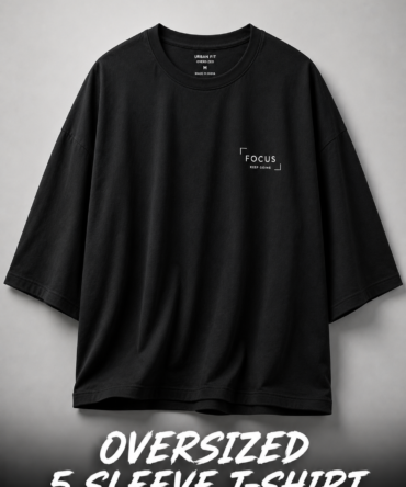 Over sized  5 slevee t shirt