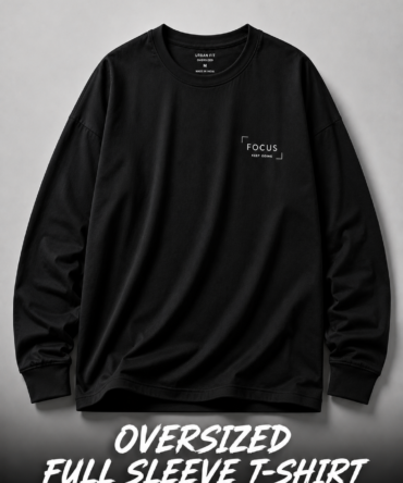 Over sized full slevee t shirt