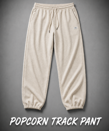Popcorn track pant