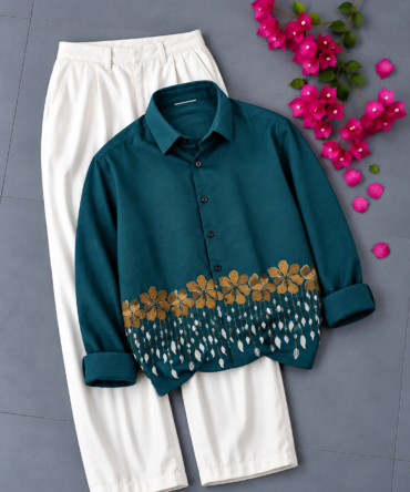 Offer Bottom embroidery shirt