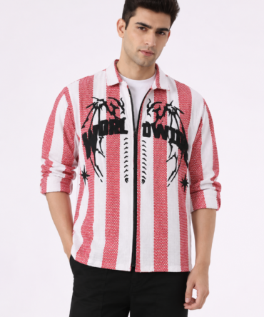 Zipper baggy shirt part 1