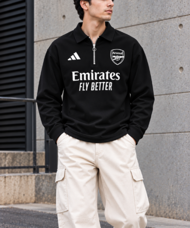 Offer zipper baggy t shirts just 249 - Black